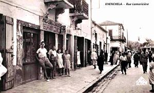 2950- Khenchela - Rue Lamoriciere et Magasin du Chabord